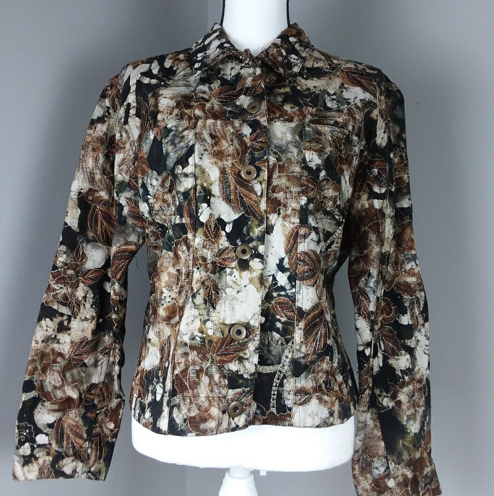 [Chico's design] jean jacket